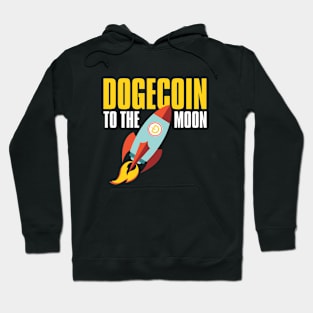 Dogecoin To The Moon Hoodie